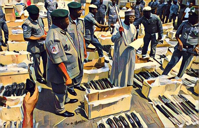 Border Patrol Joint Seizes Rifles, Cartidges, Contraband Worth 36bn