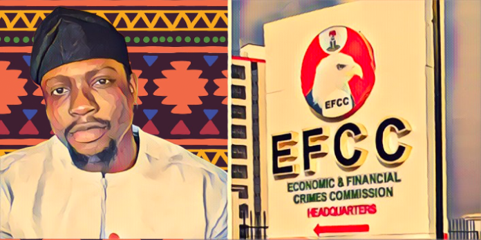Social media activist VeryDarkMan arrested by EFCC over cyberstalking charges in 2025.