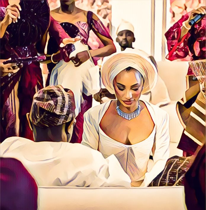 Temi Otedola wedding