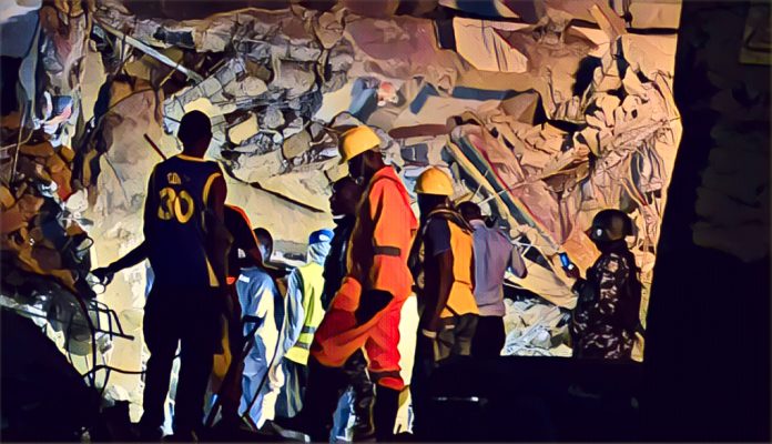 Yaba building collapse