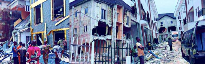 Lagos Trade Fair demolition