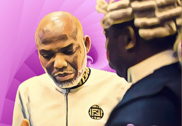 Nnamdi Kanu self-representation