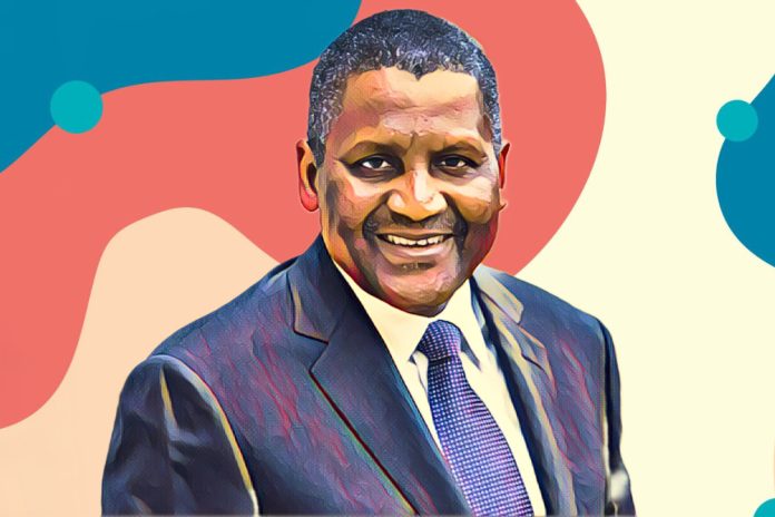 Dangote’s Net Worth Falls as Cement Shares Drop Across