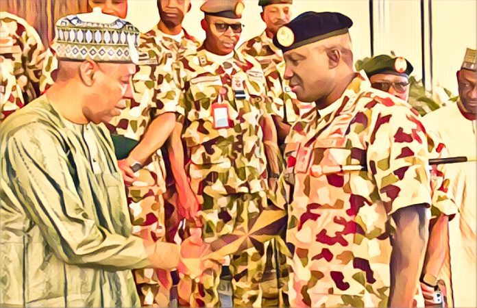 Army Chief Urges Troops to Sustain Push Against Terrorists