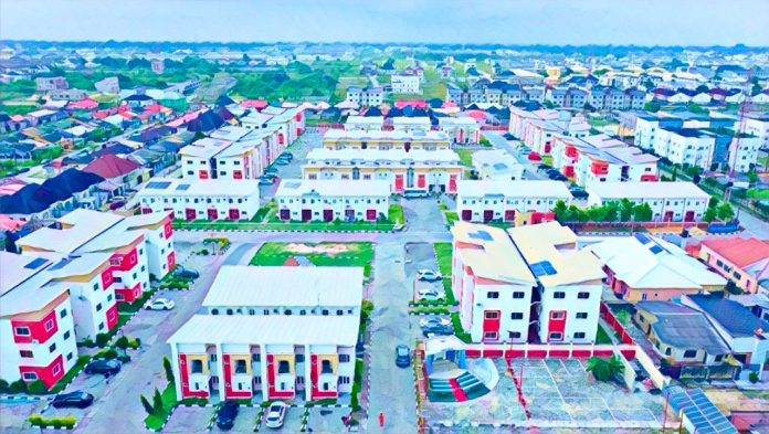 Lagos housing project inauguration