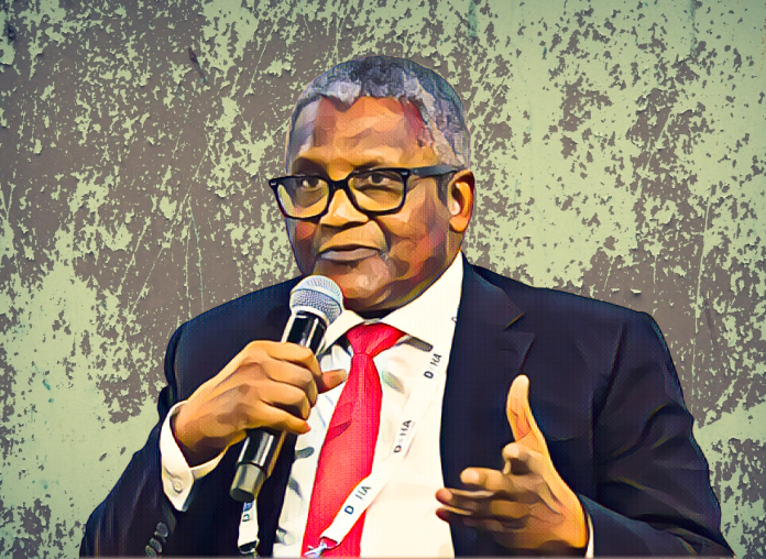 Dangote Pledges Quarter of Fortune to Foundation