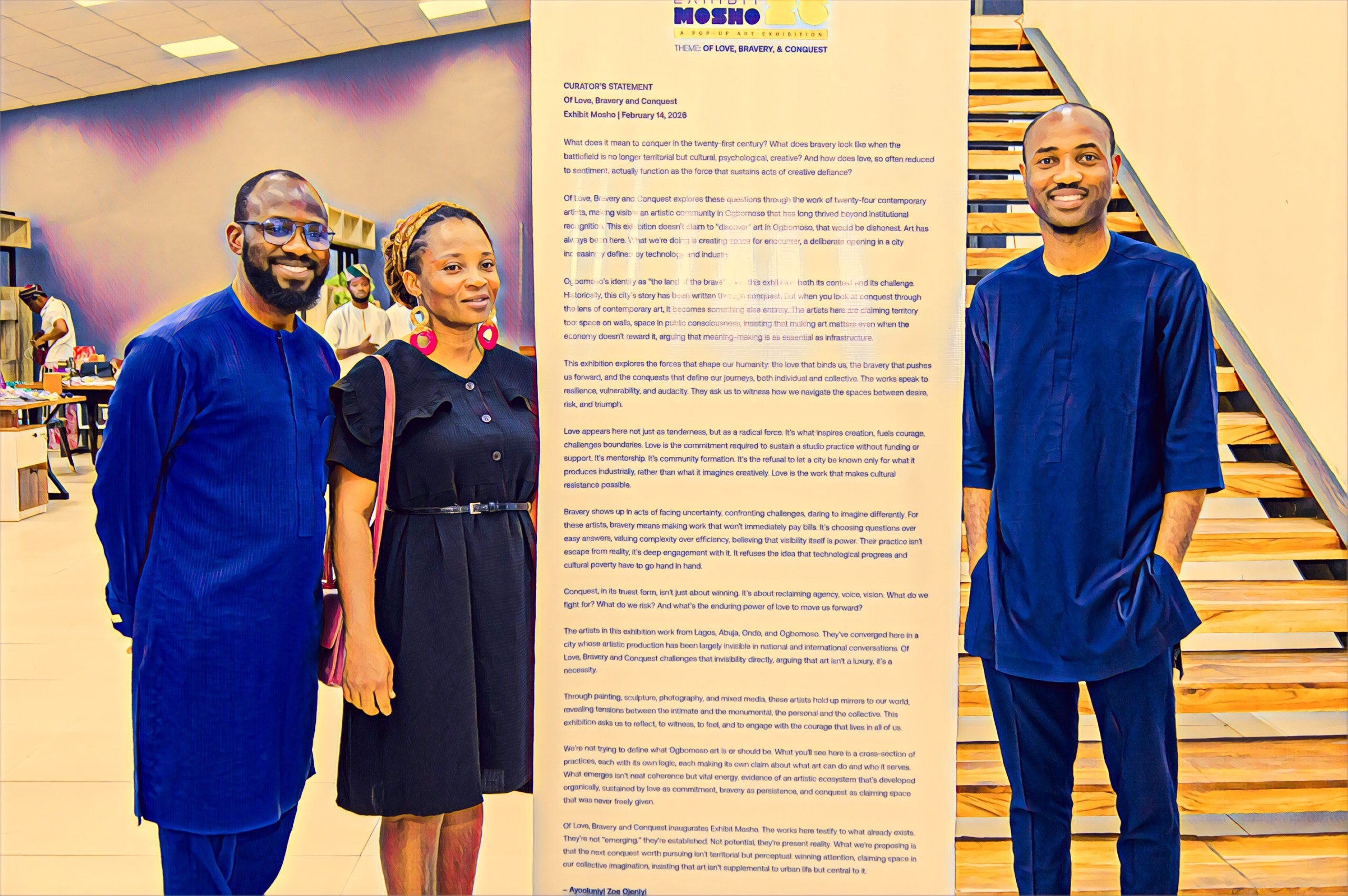 exhibit mosho ogbomoso art exhibition 