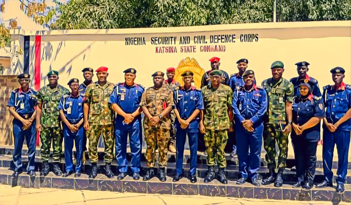 Army, NSCDC Renew Katsina Security Pact After Command Visit