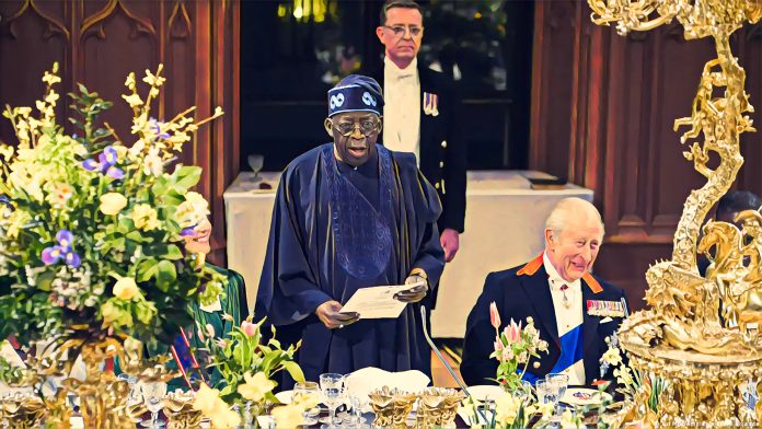 Tinubu speaks at Windsor Castle in historic Nigeria-UK first