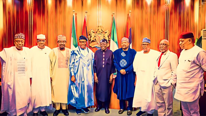 Tinubu meets Abbas and Reps after rejecting senators' ticket bid