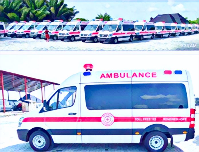 Tinubu deploys 79 locally assembled ambulances nationwide